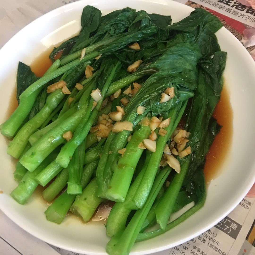 白灼菜心