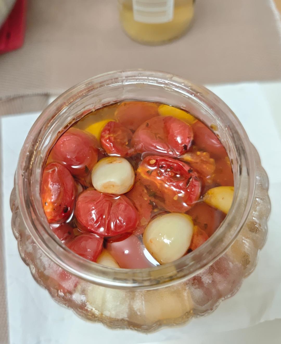 有点不一样的油浸小蕃茄--烤箱做法