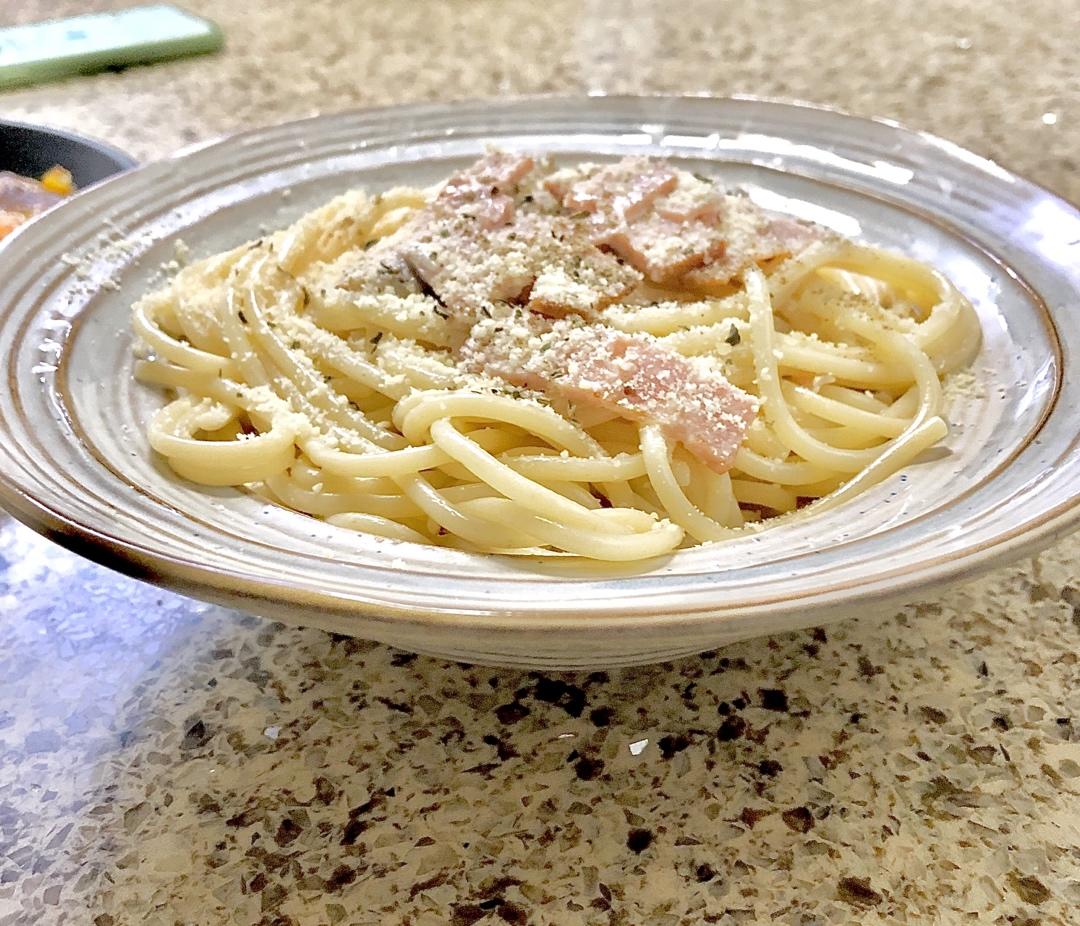 奶油蘑菇意大利面