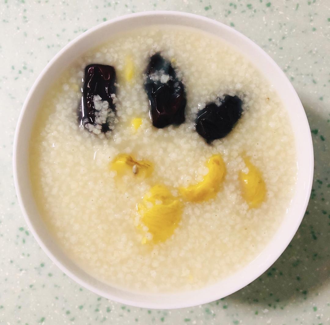 鲜虾板栗小米粥（养生壶版）