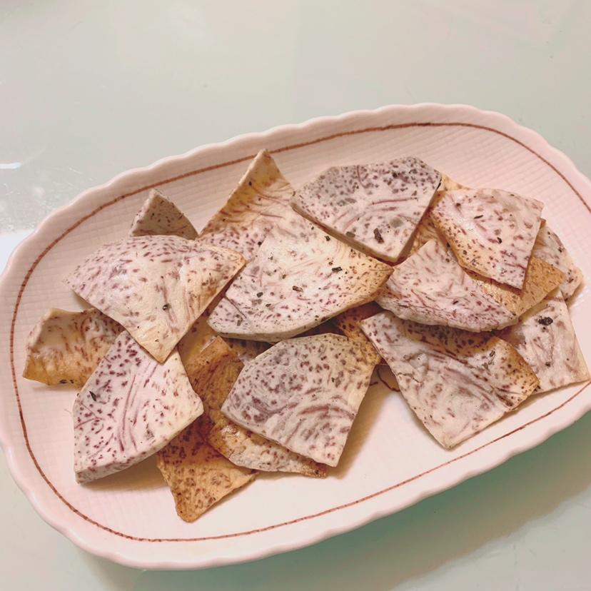 香芋片【简单快手解馋小零食】