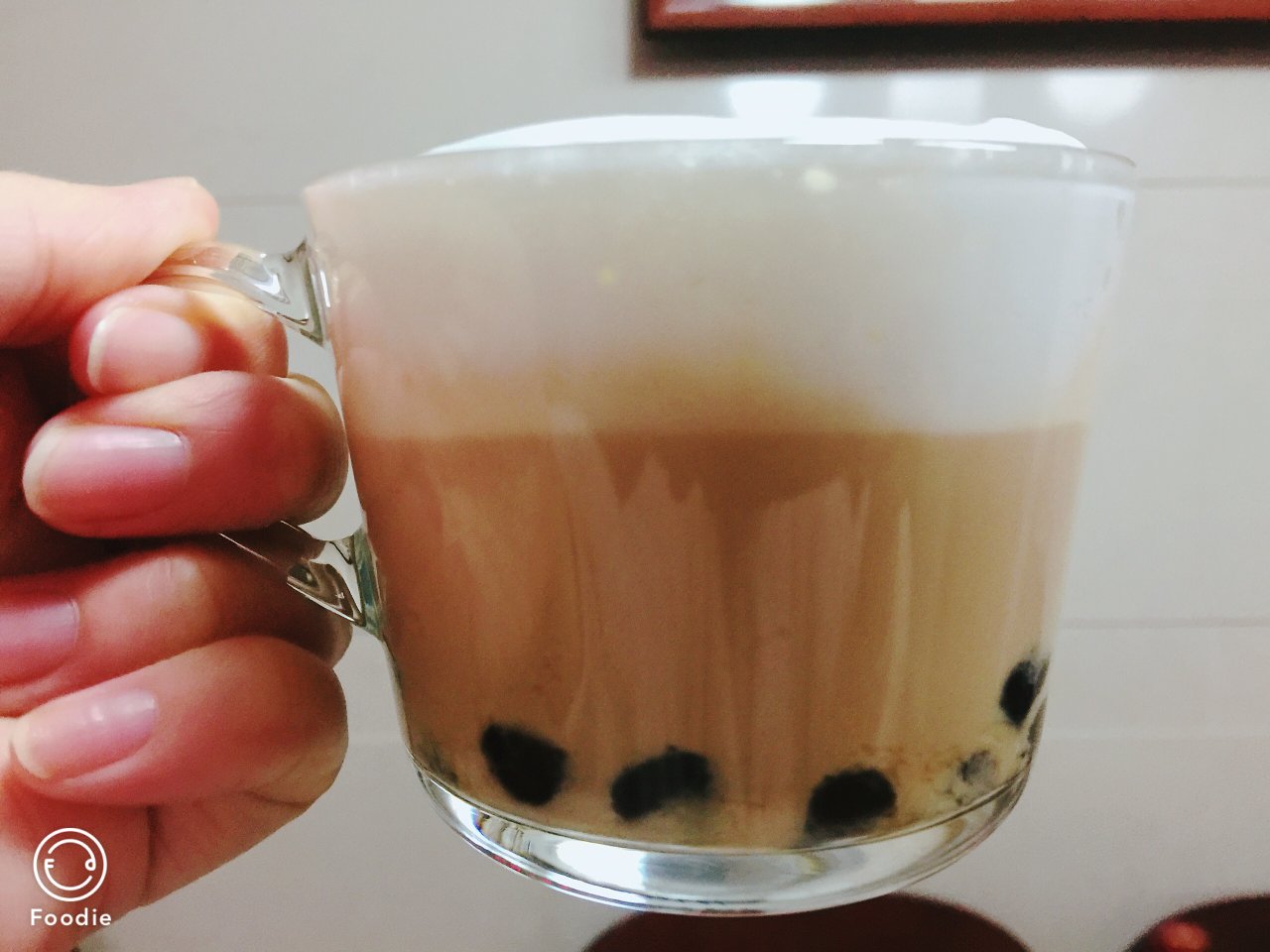 阿氏奶茶铺子：珍珠+野米+仙草+奶盖【曼食慢语】