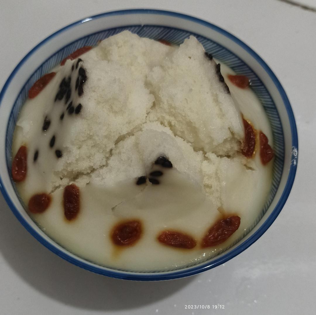 一次成功的开花米糕