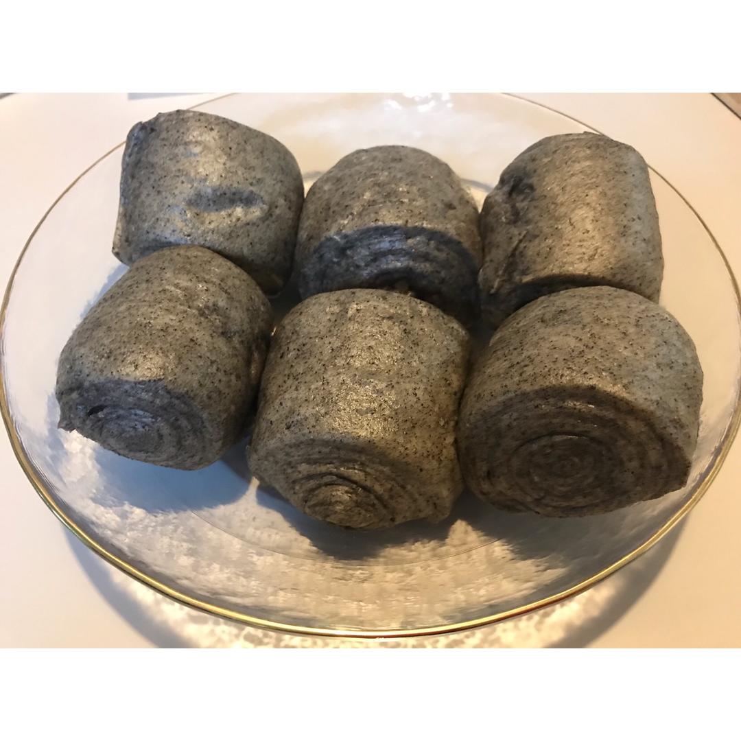 养生黑芝麻小馒头