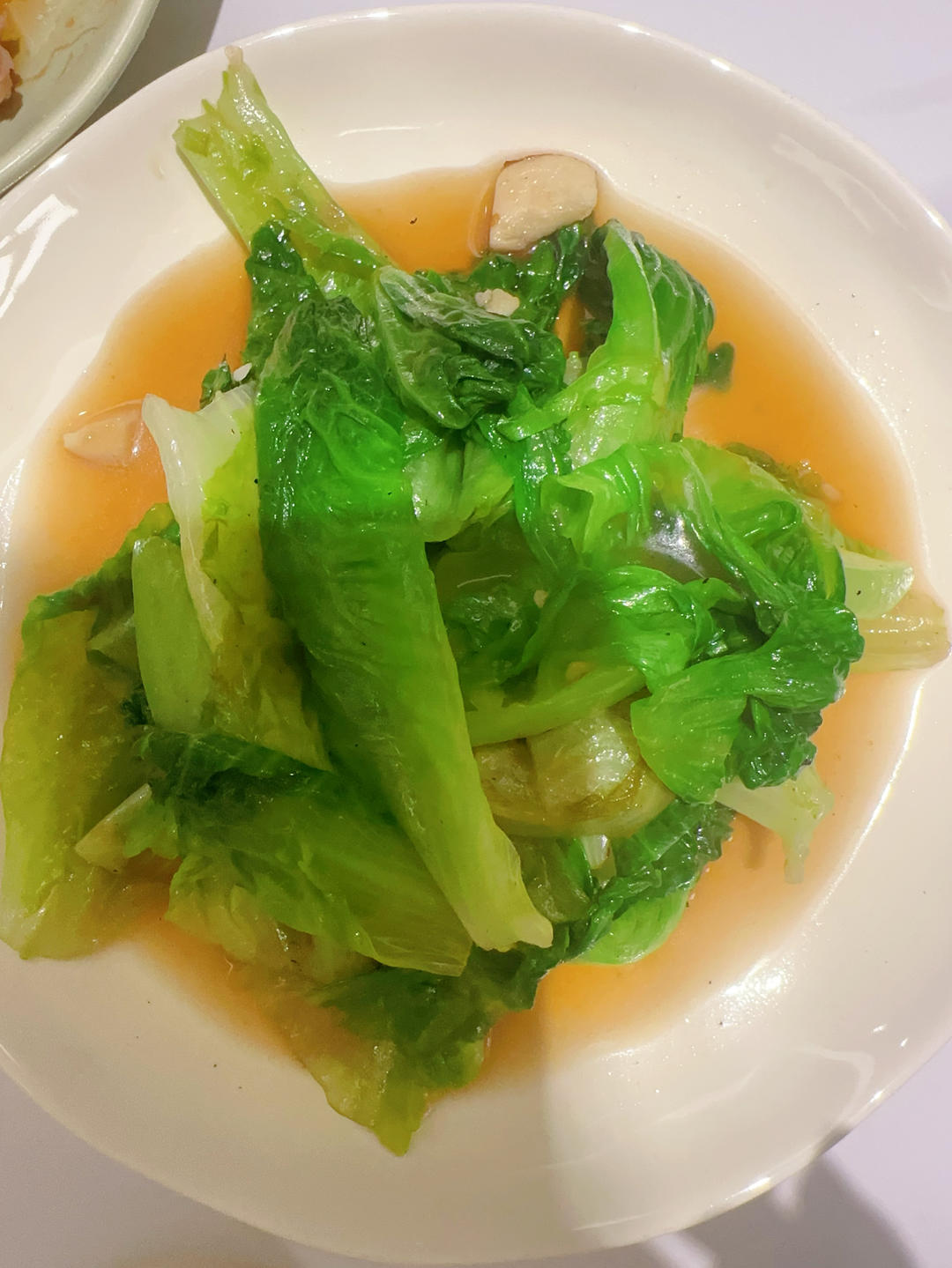 蒜香蚝油生菜
