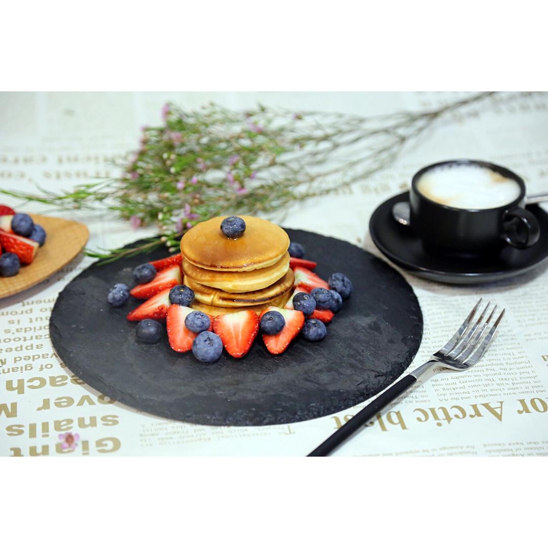 原味松饼Pancake。