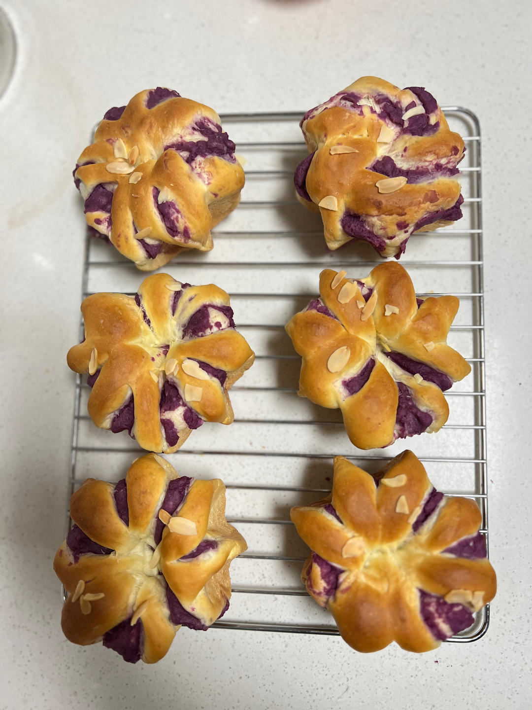 香芋皇冠面包，保存3天仍松软