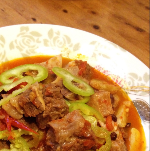 番茄炖牛肉