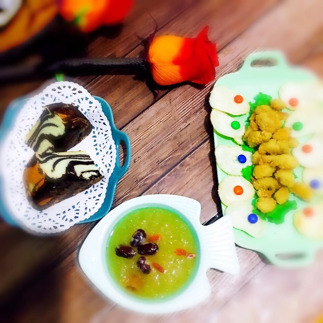 斑马纹戚风蛋糕