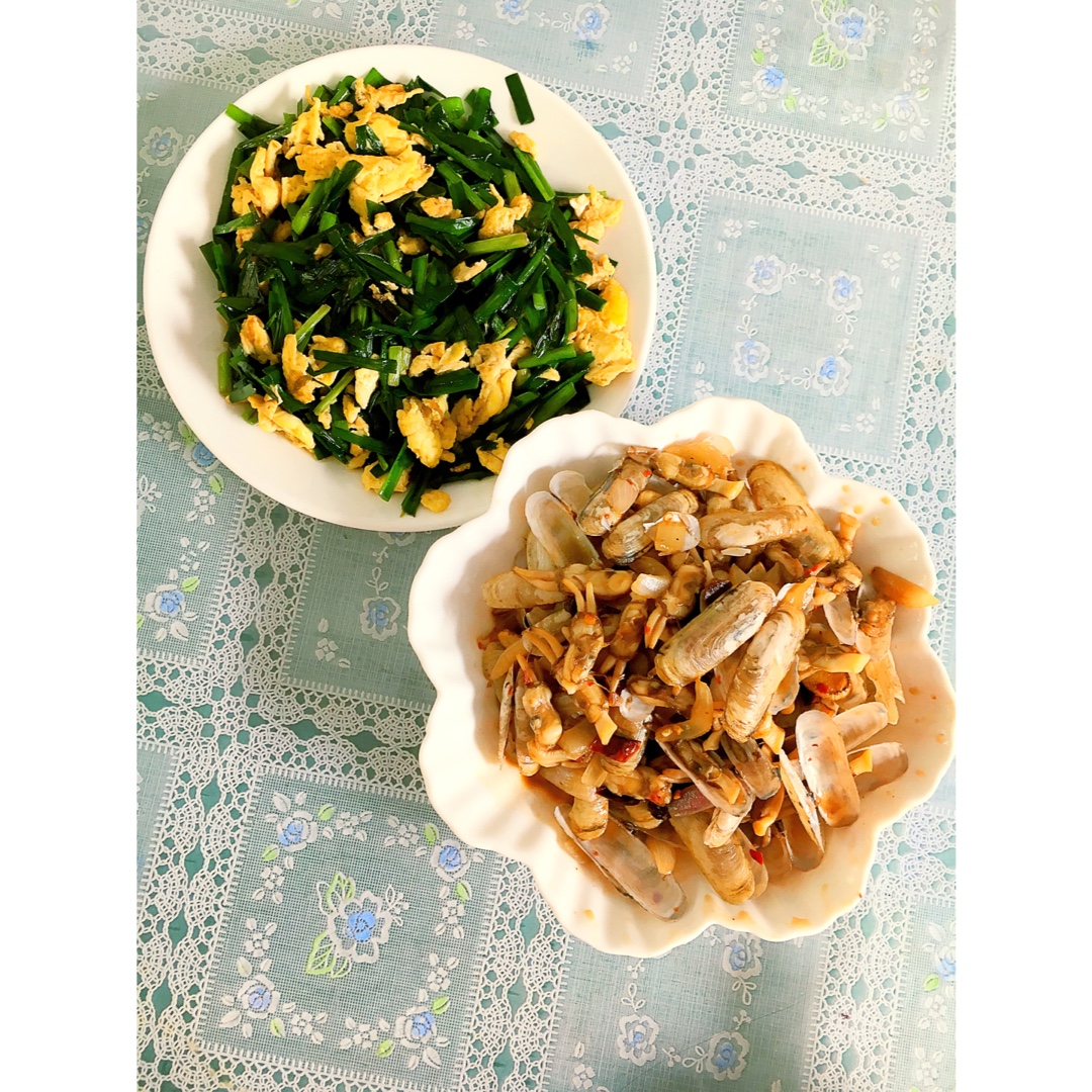 爆炒蛏子