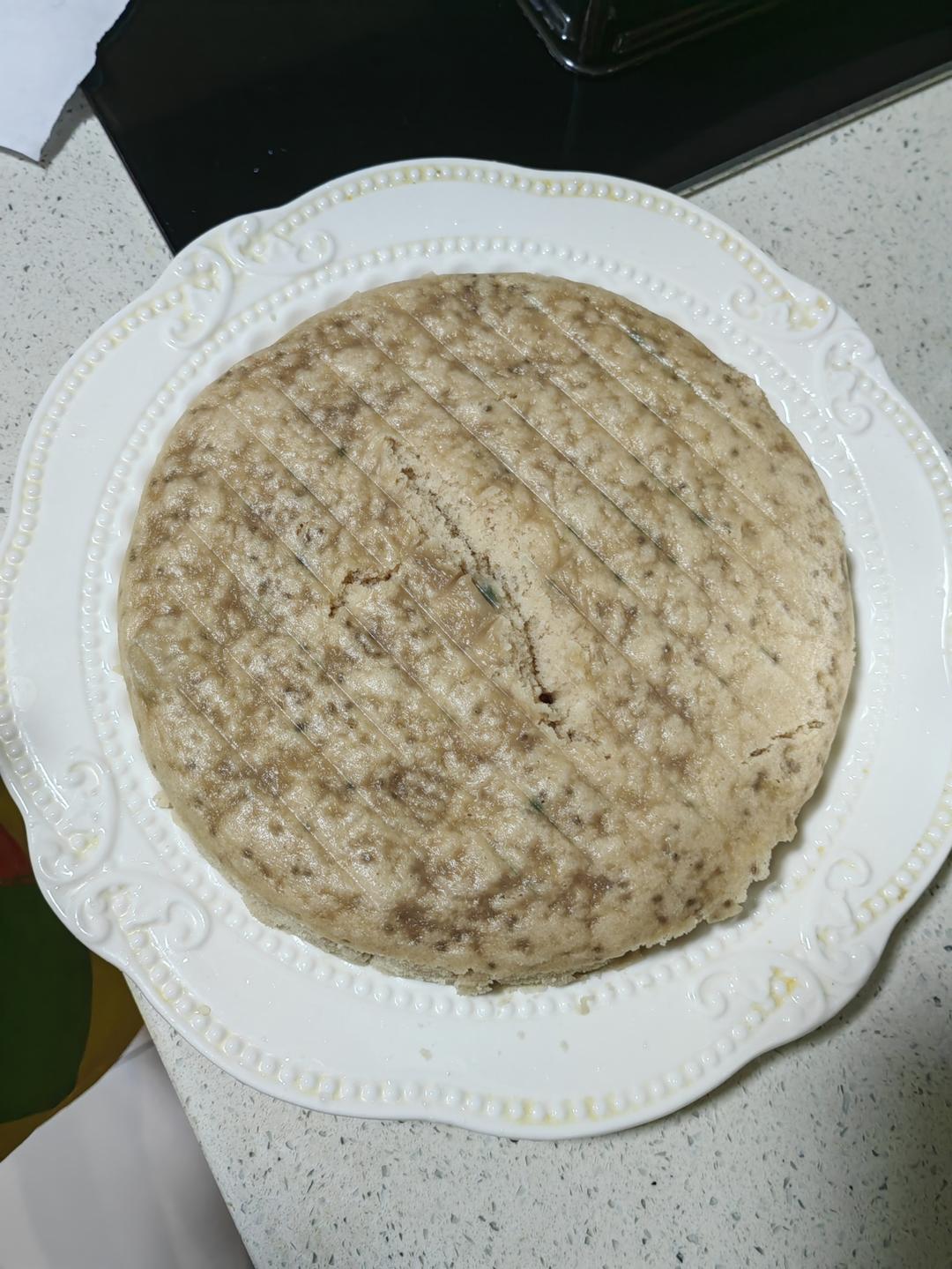 红糖椰油马拉糕二次发酵版，无泡打粉，原创