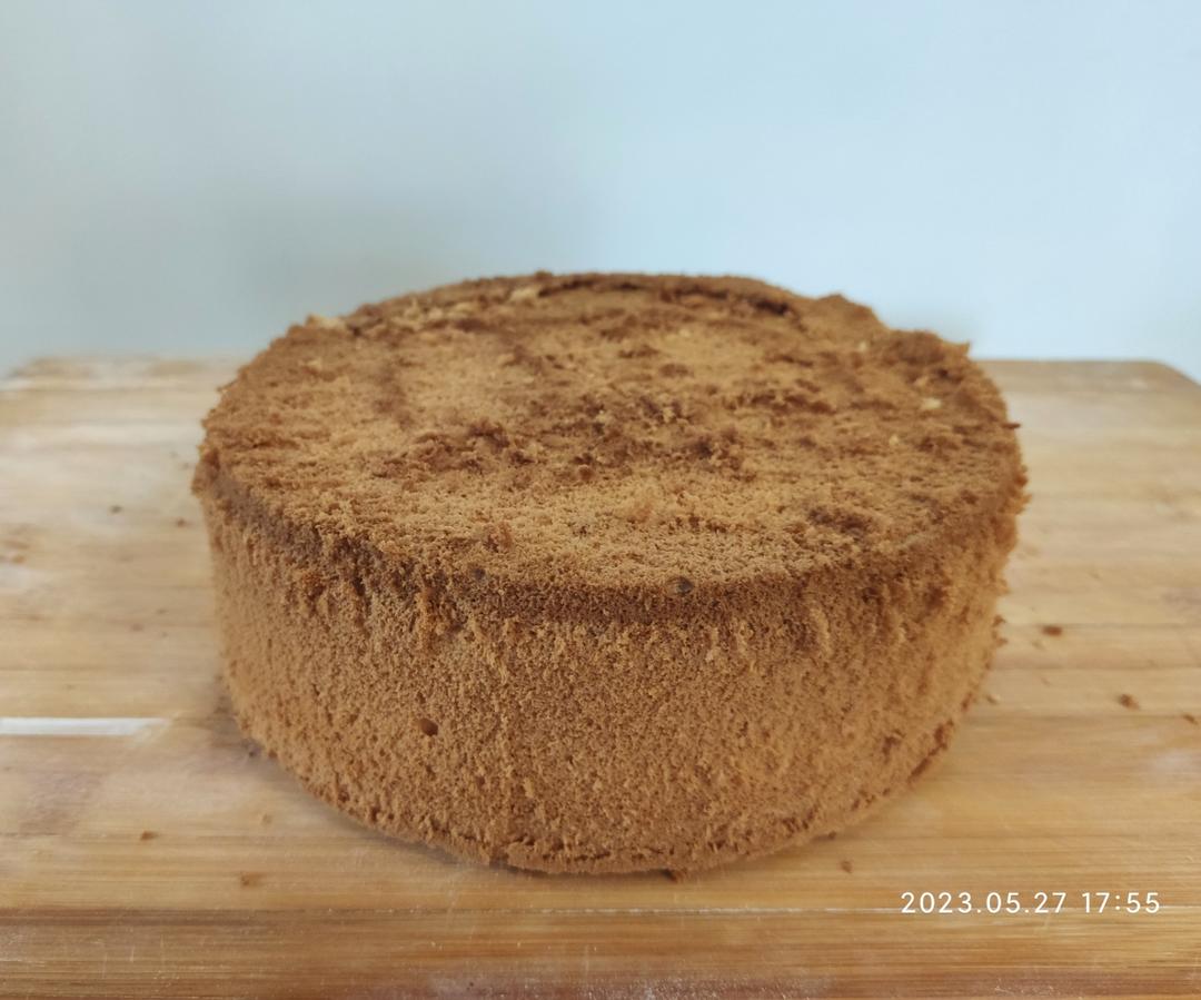 超柔软6寸戚风蛋糕(附8寸配方)零失败 超详细‼️含操作视频