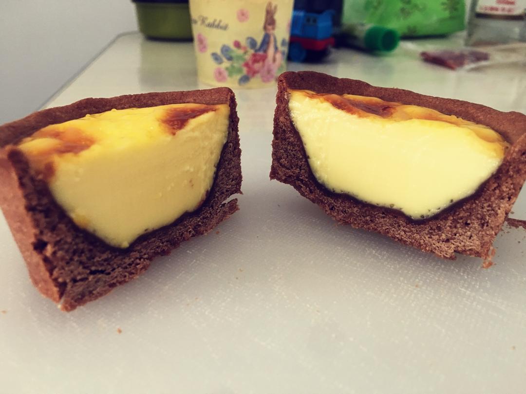 吃一口就爱上的德式抹茶布丁塔❗外酥里嫩❗
