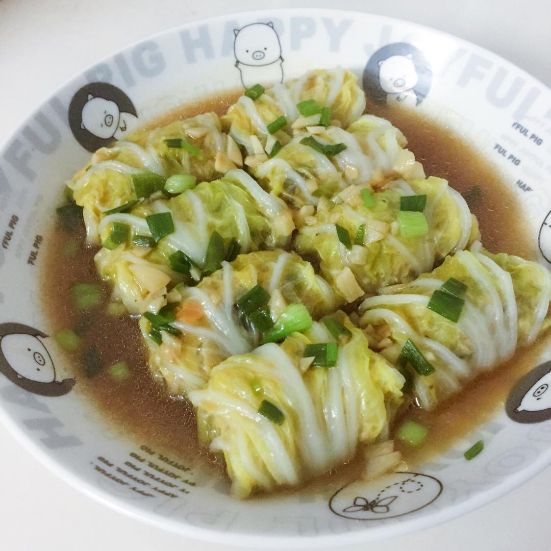 肉酿白菜卷