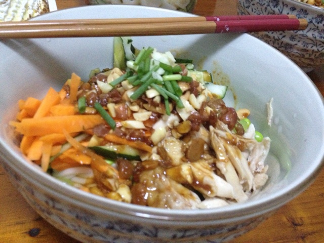 鸡丝凉面