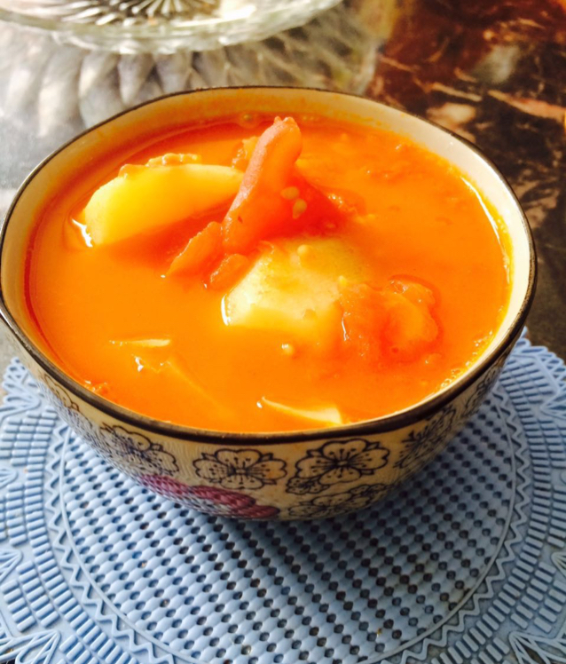 番茄土豆浓汤