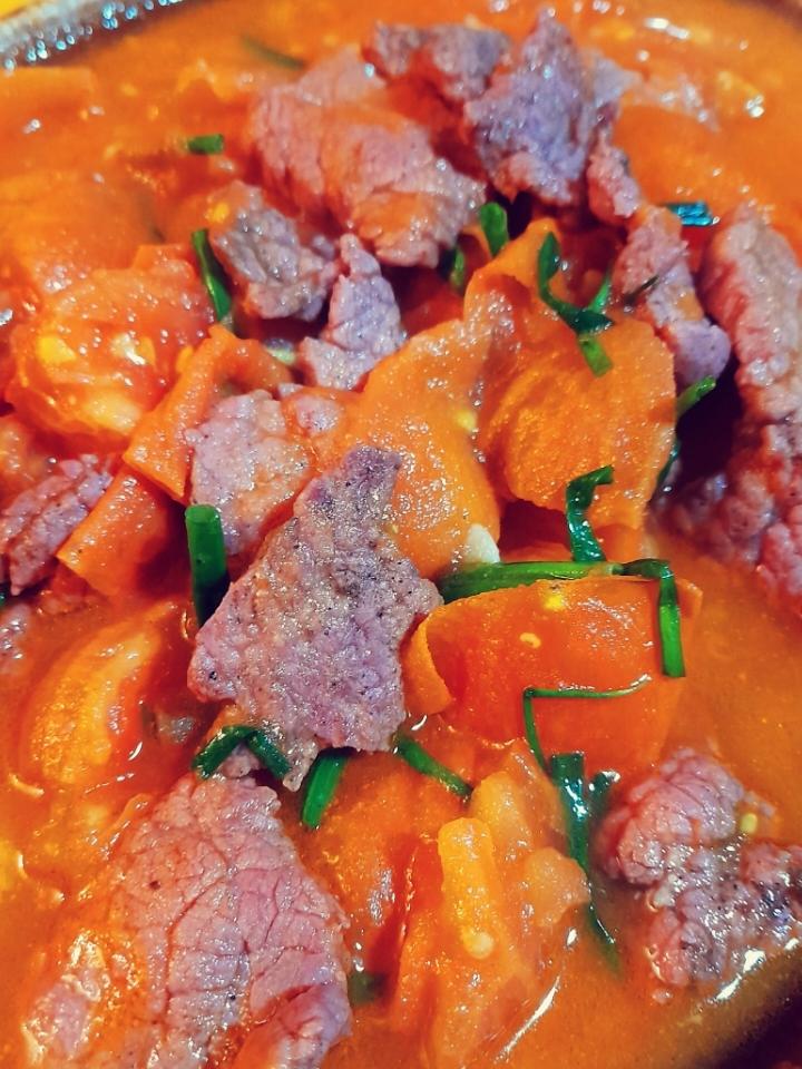 再挑食的孩子都喜欢吃的番茄炒牛肉