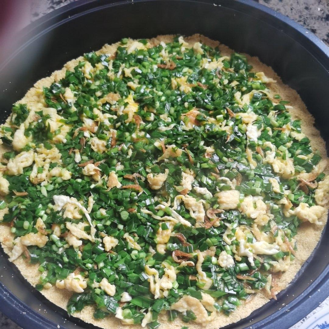 韭菜翠绿不变色的「老北京烀饼」