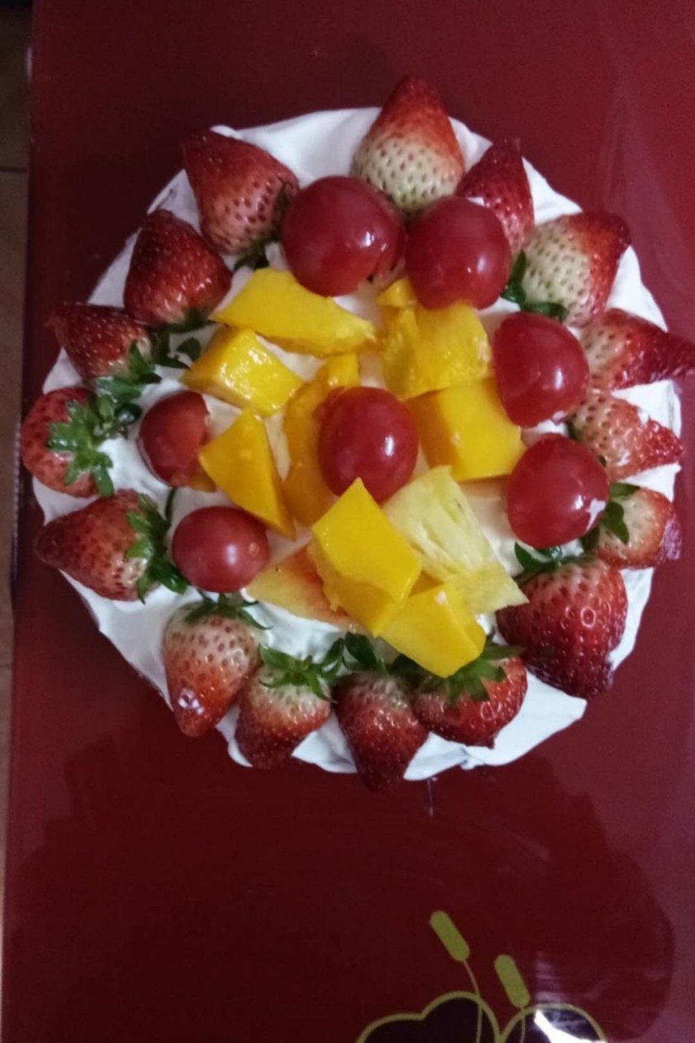 圣诞呆萌裸蛋糕