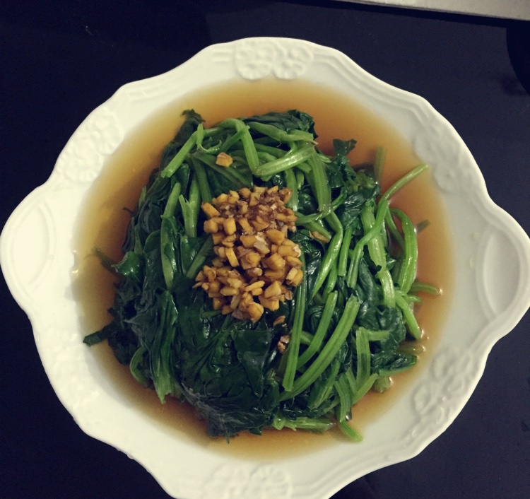 姜汁菠菜