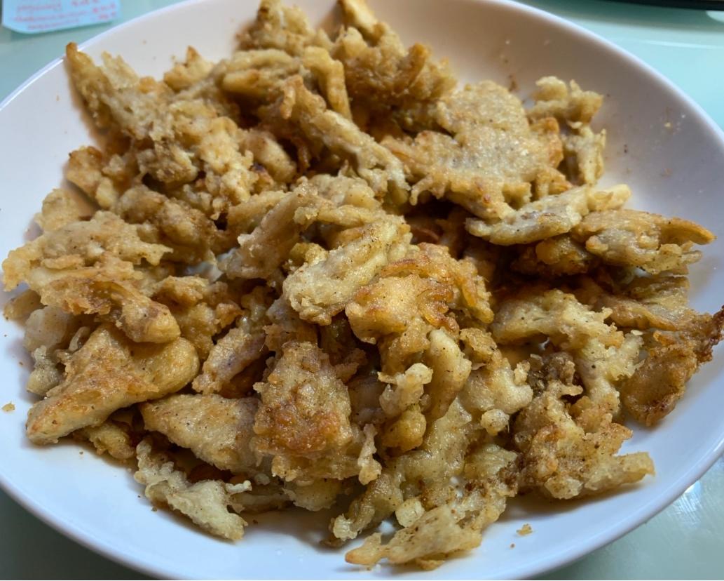 干炸蘑菇