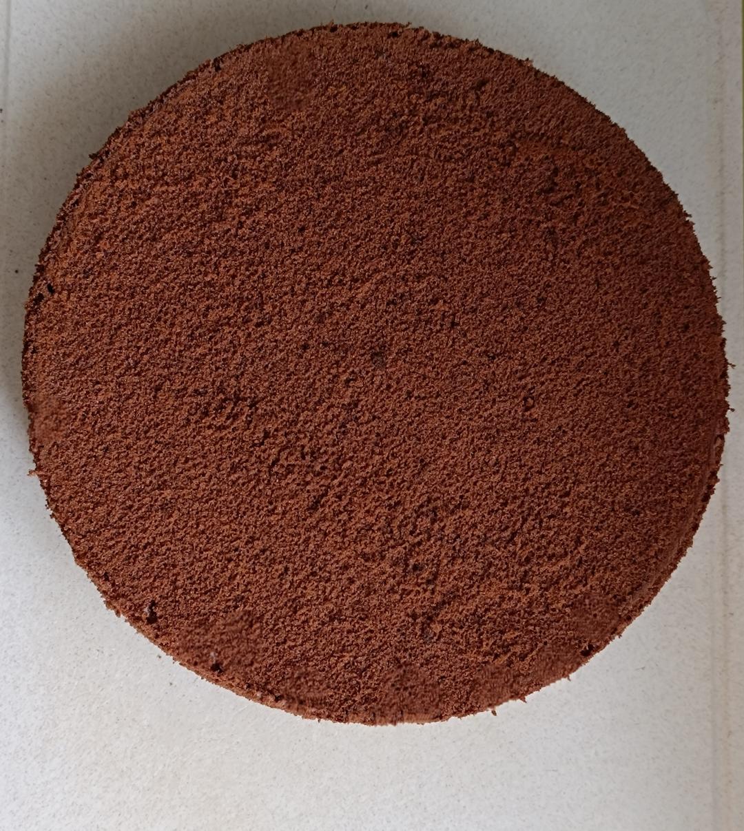 可可戚风蛋糕～8寸～百分百成功