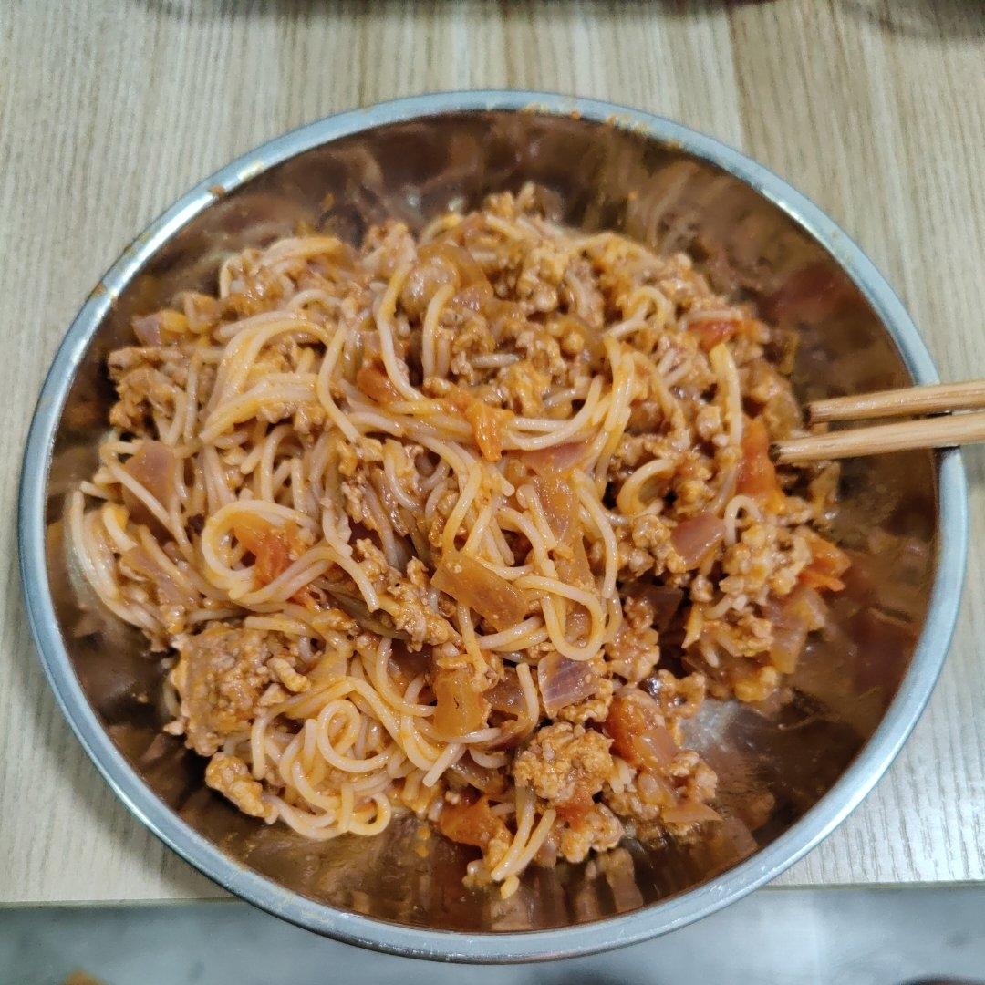 番茄肉酱意面