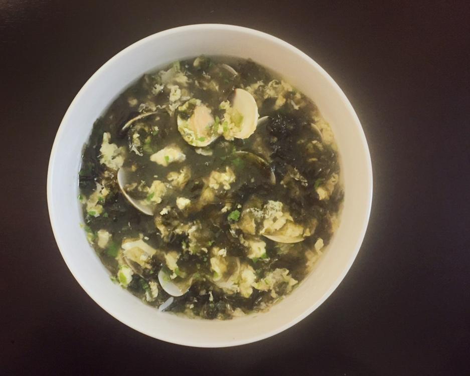 博士厨房-花蛤紫菜蛋花汤的做法