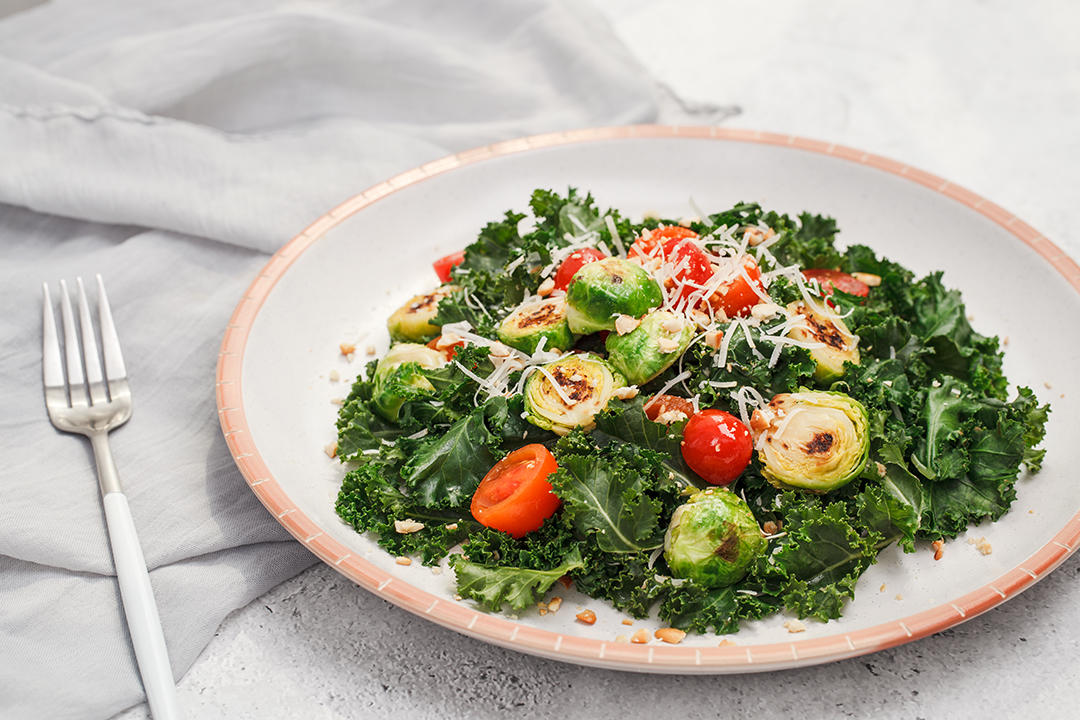 羽衣抱子甘蓝超级碗【食材包操作说明】的做法