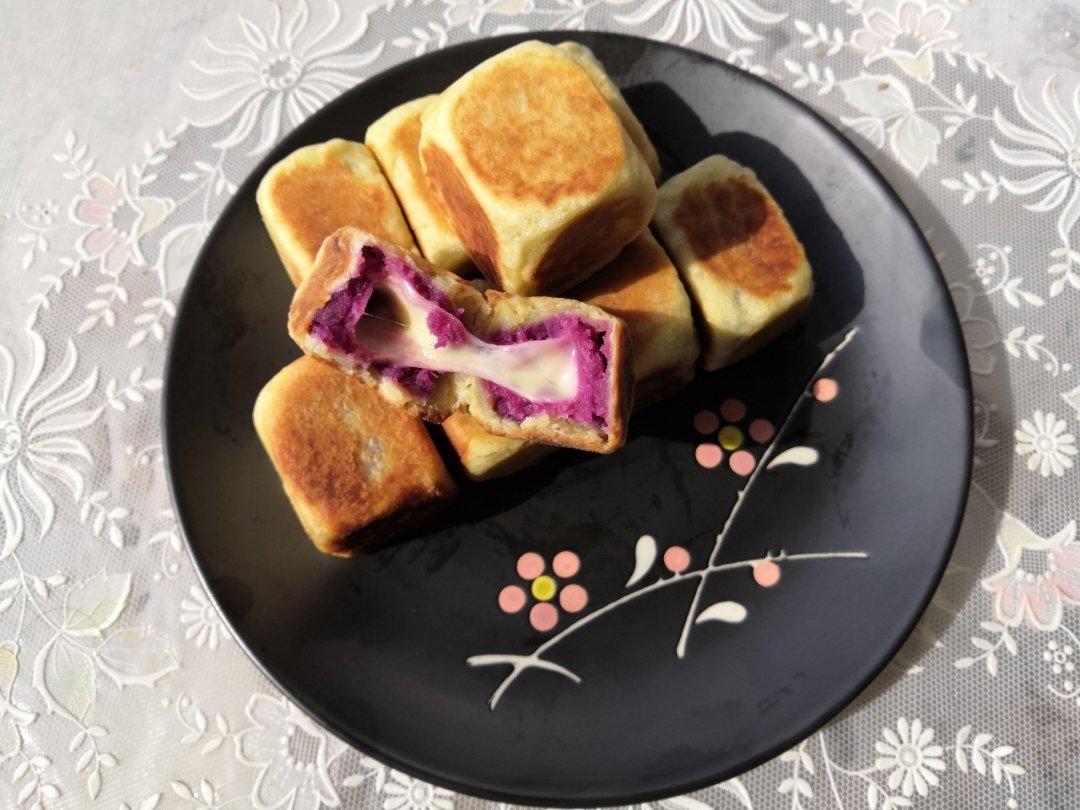 【爆浆紫薯仙豆糕】