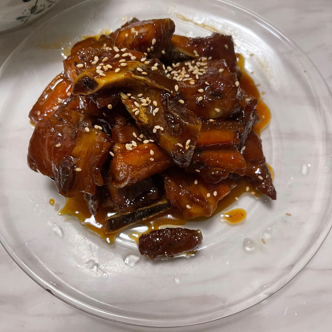 糖醋排骨/糖醋小排（不放油）（12345口诀做出正宗上海本帮）