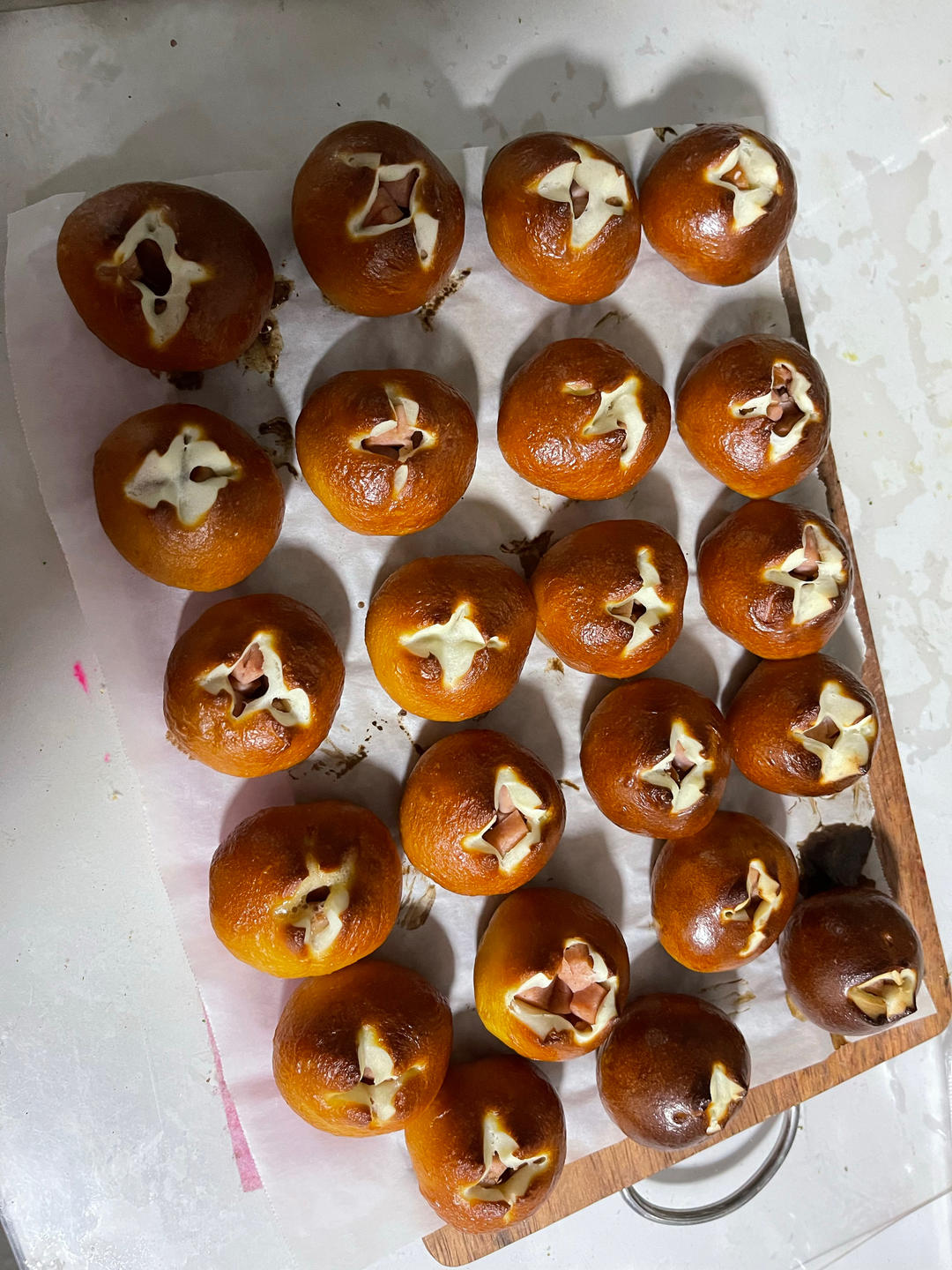 碱水小丸子（超可爱好操作的碱水面包）