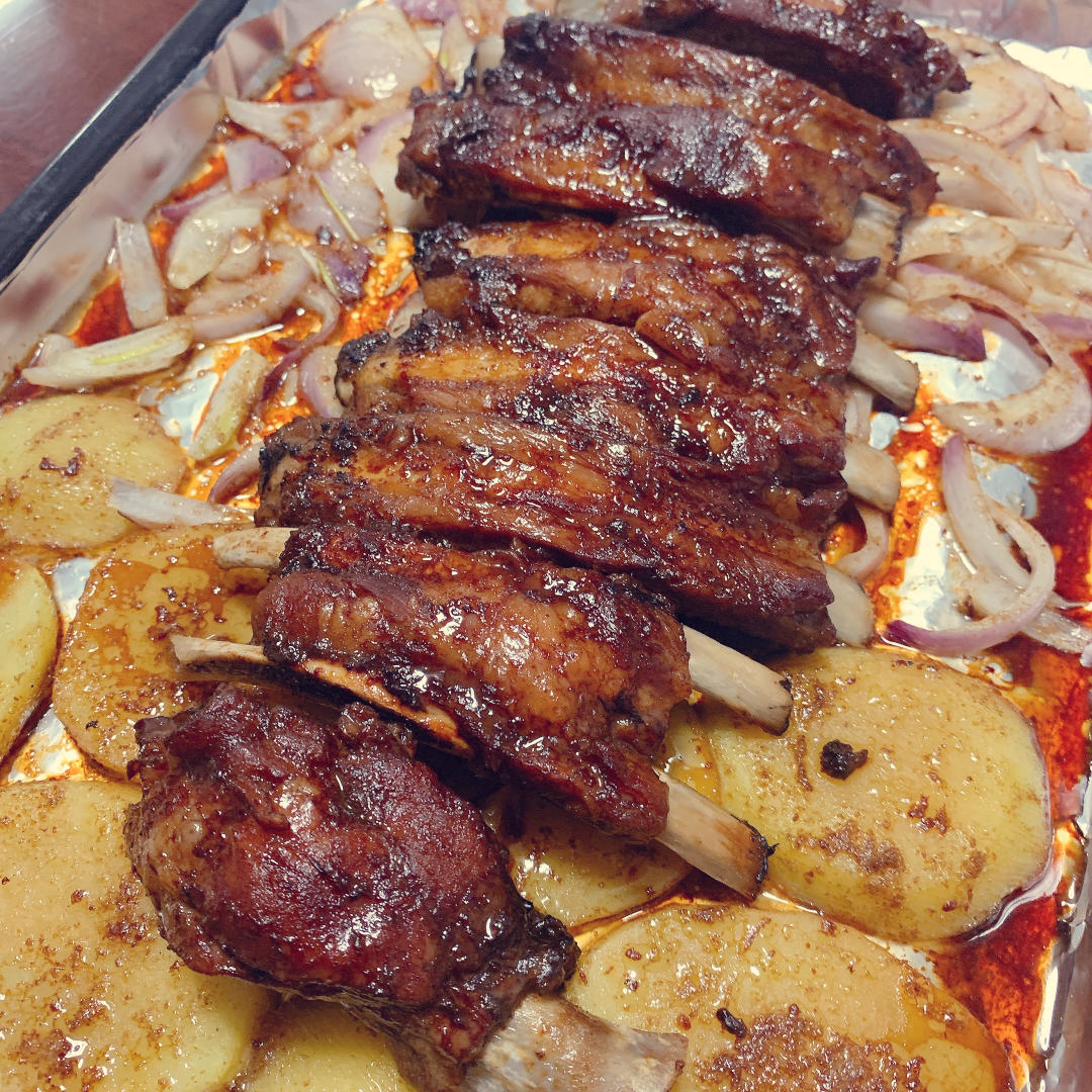 外焦里嫩【蜜汁烤排骨】小白也能轻松学