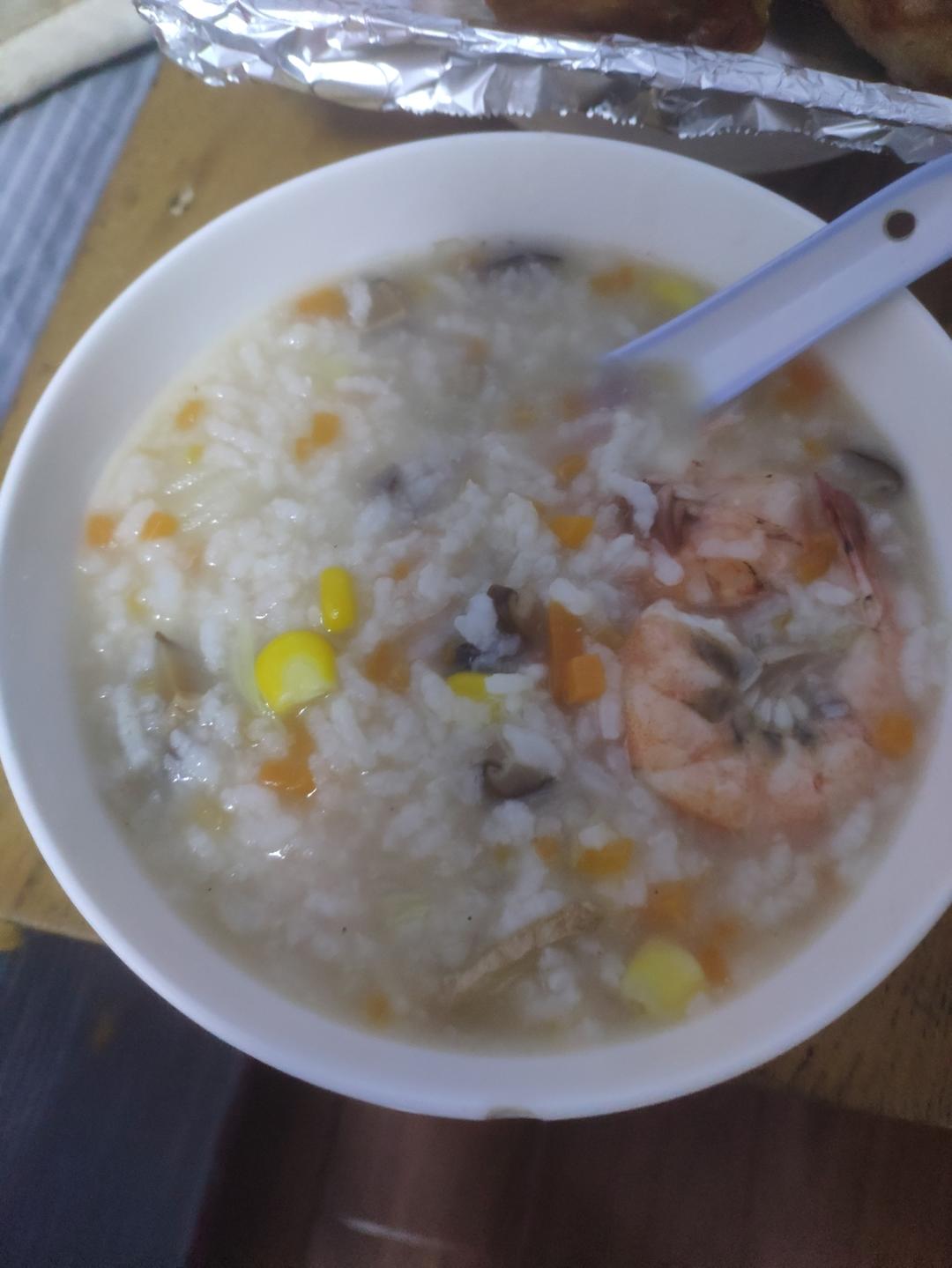 鲜到掉眉毛！超级无敌鲜美的鲜虾砂锅粥
