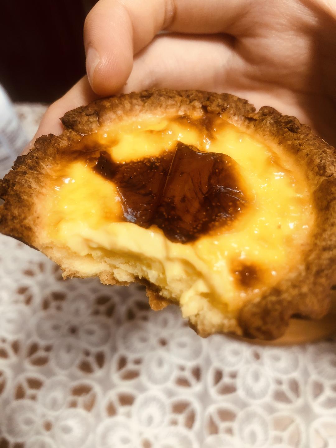 港式蛋挞皮+葡式蛋挞内陷