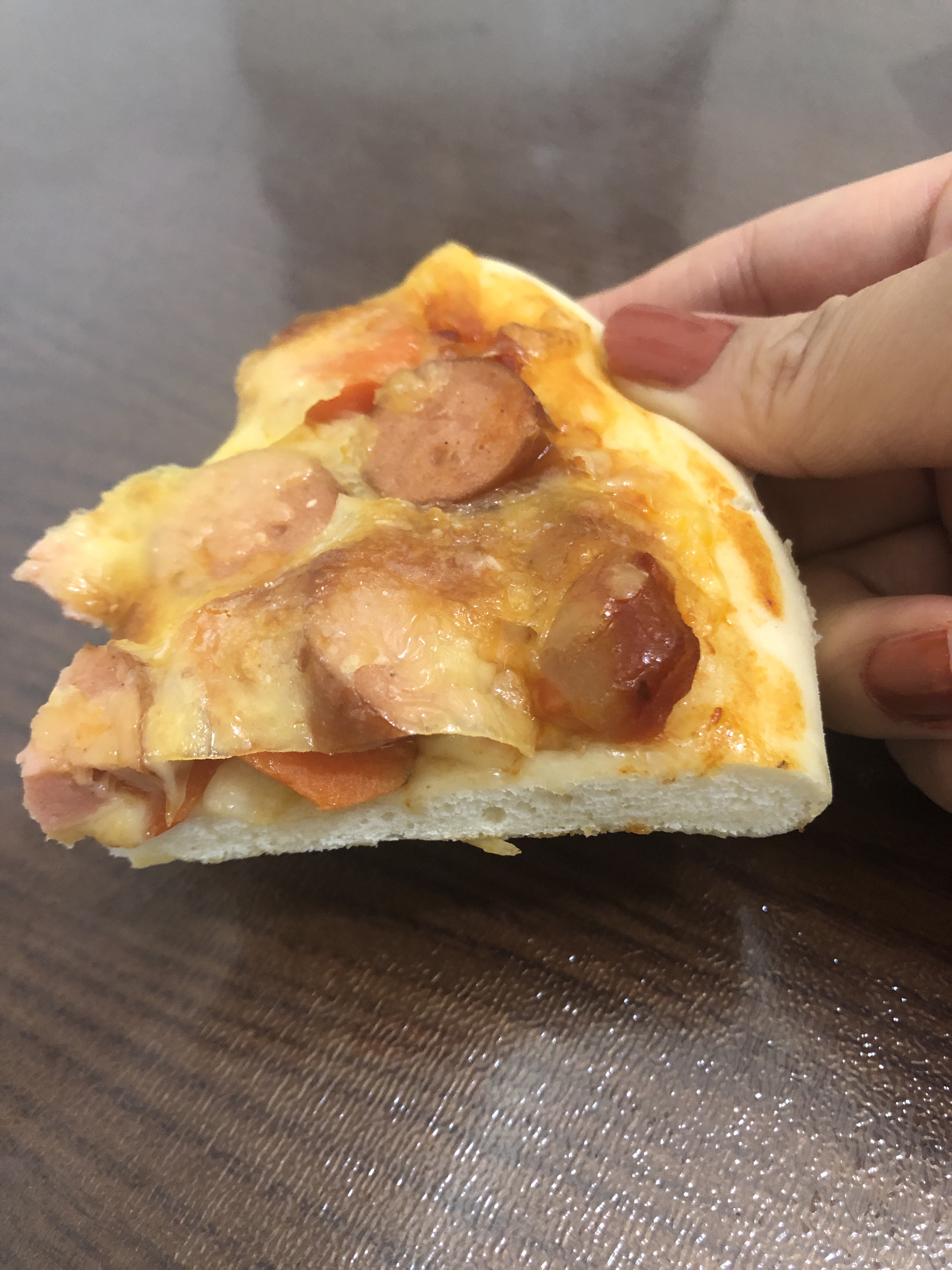 香肠披萨 简易版 儿童餐的做法 步骤5