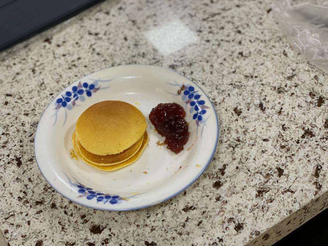 超级简单pancake【无黄油健康版】