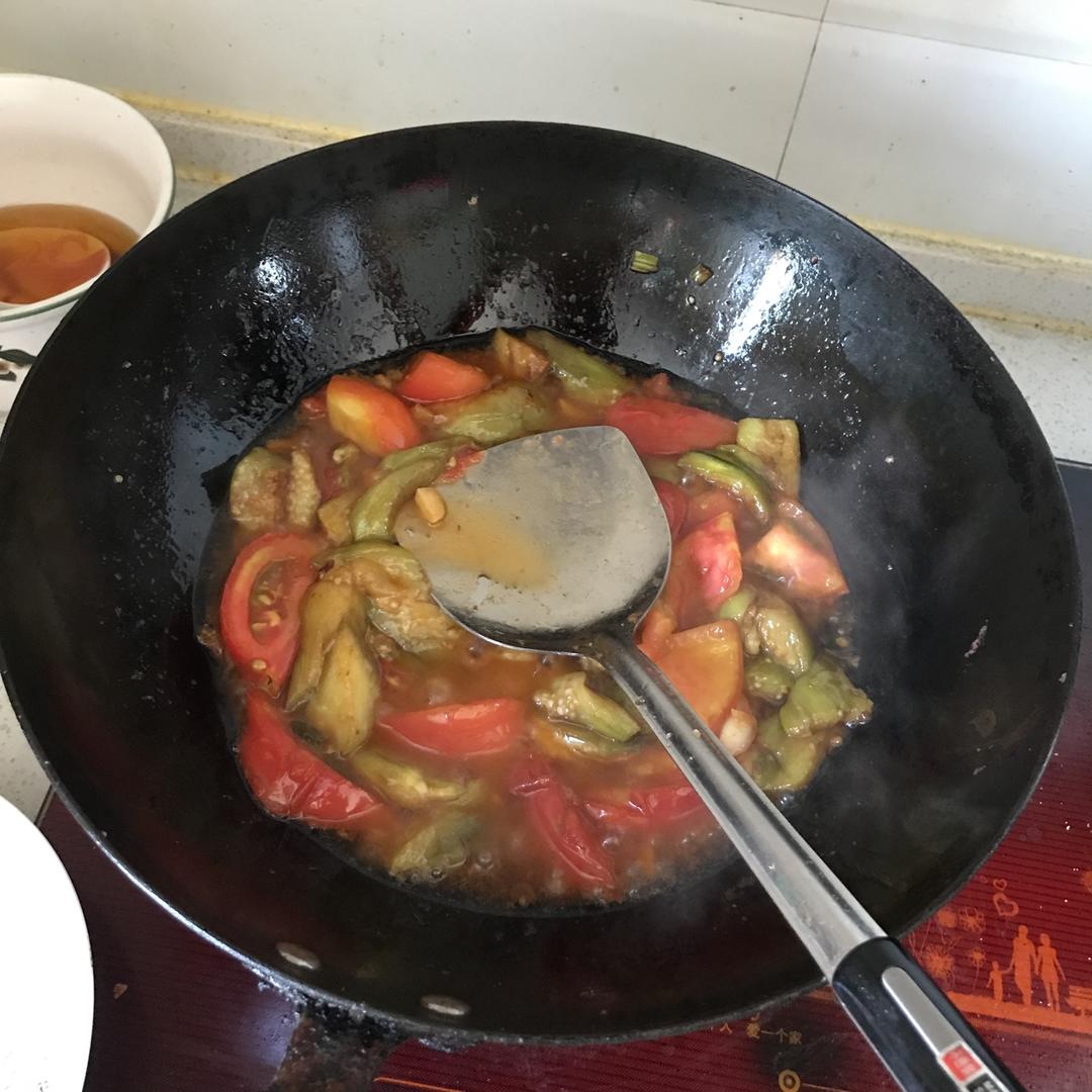 堂妈小厨——番茄烧茄子🍆