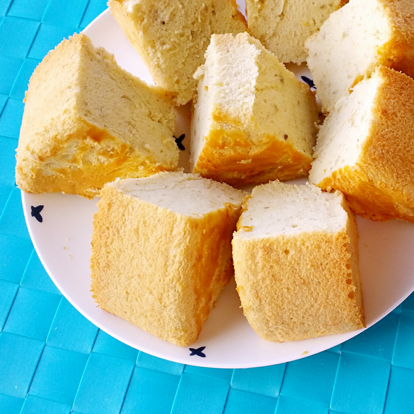 朗姆酒香蕉戚风<Rum&Banana Chiffon Cake>