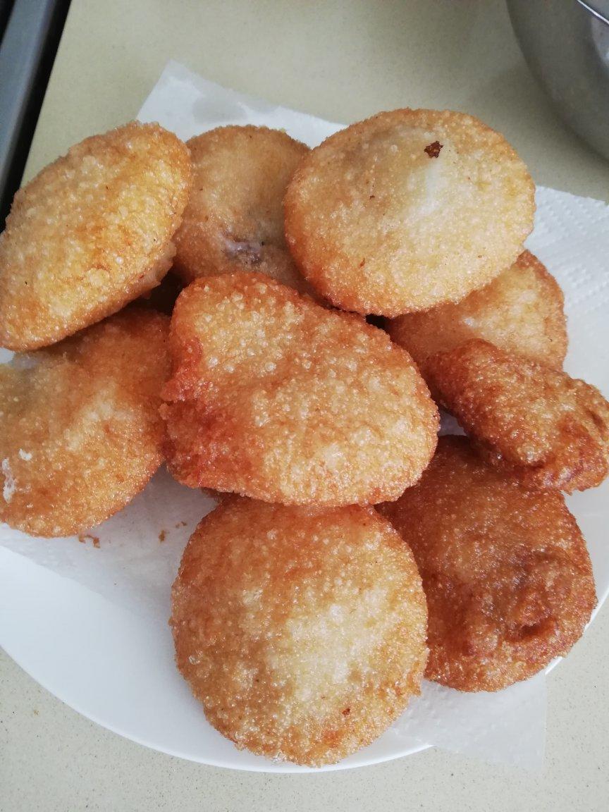 东北油炸糕（糯米粉豆沙馅儿）不翻车很简单