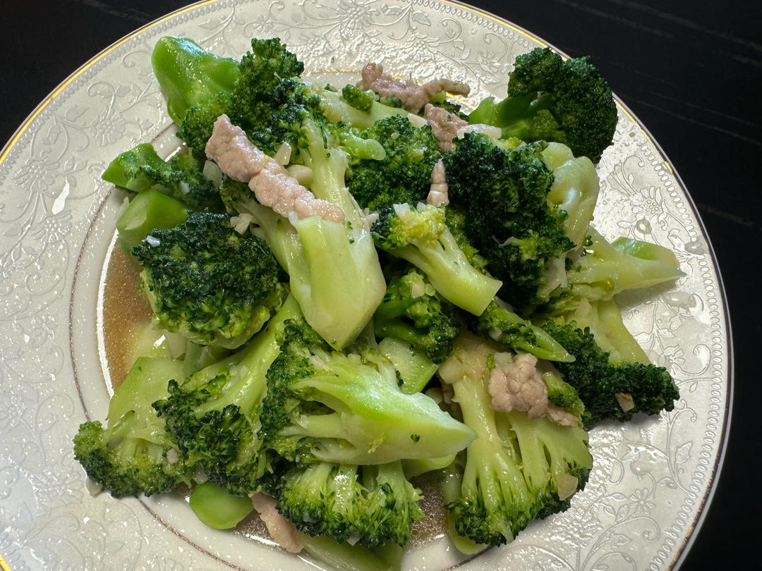 减脂最爱～蒜蓉西兰花