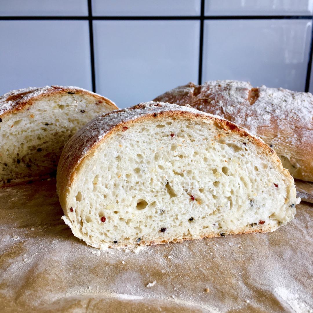 果然很简单！免揉欧包