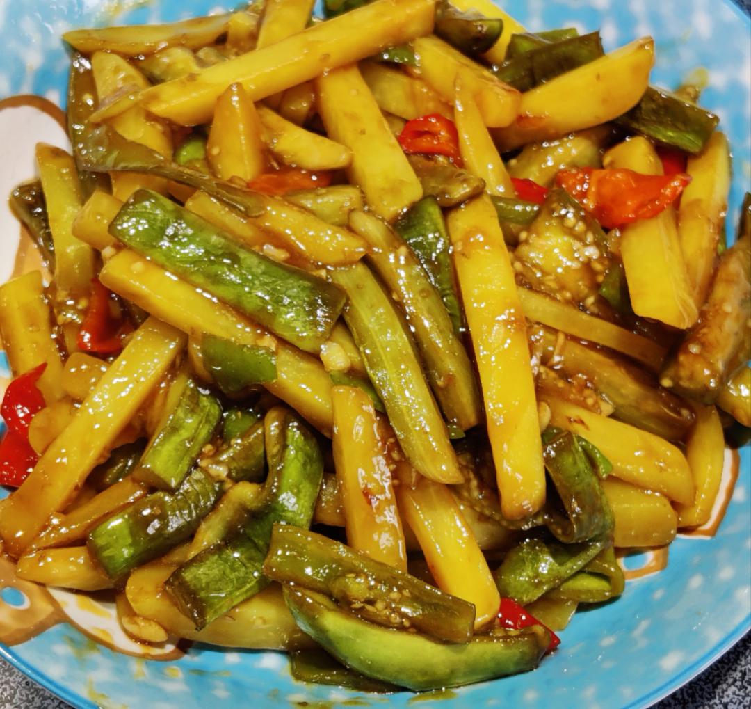 土豆烧茄子