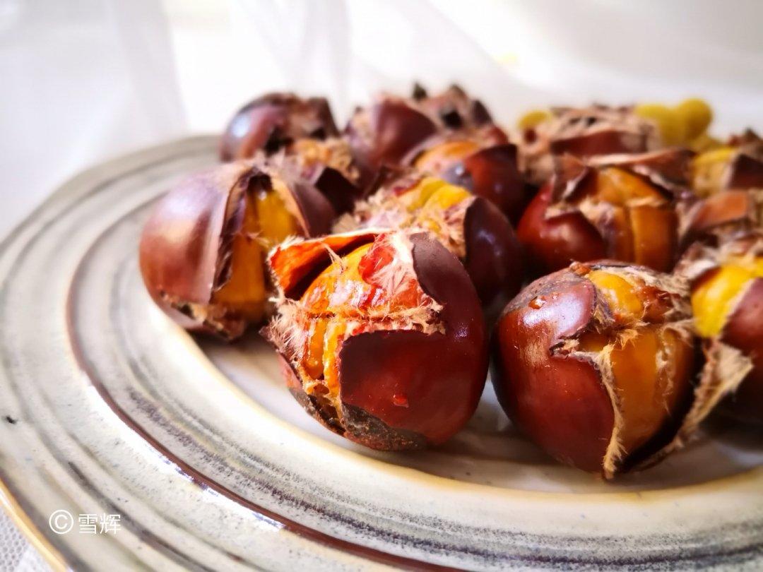 烤箱烤板栗