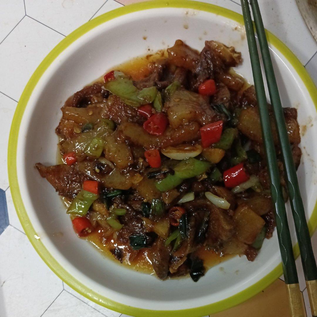 尖椒牛头肉