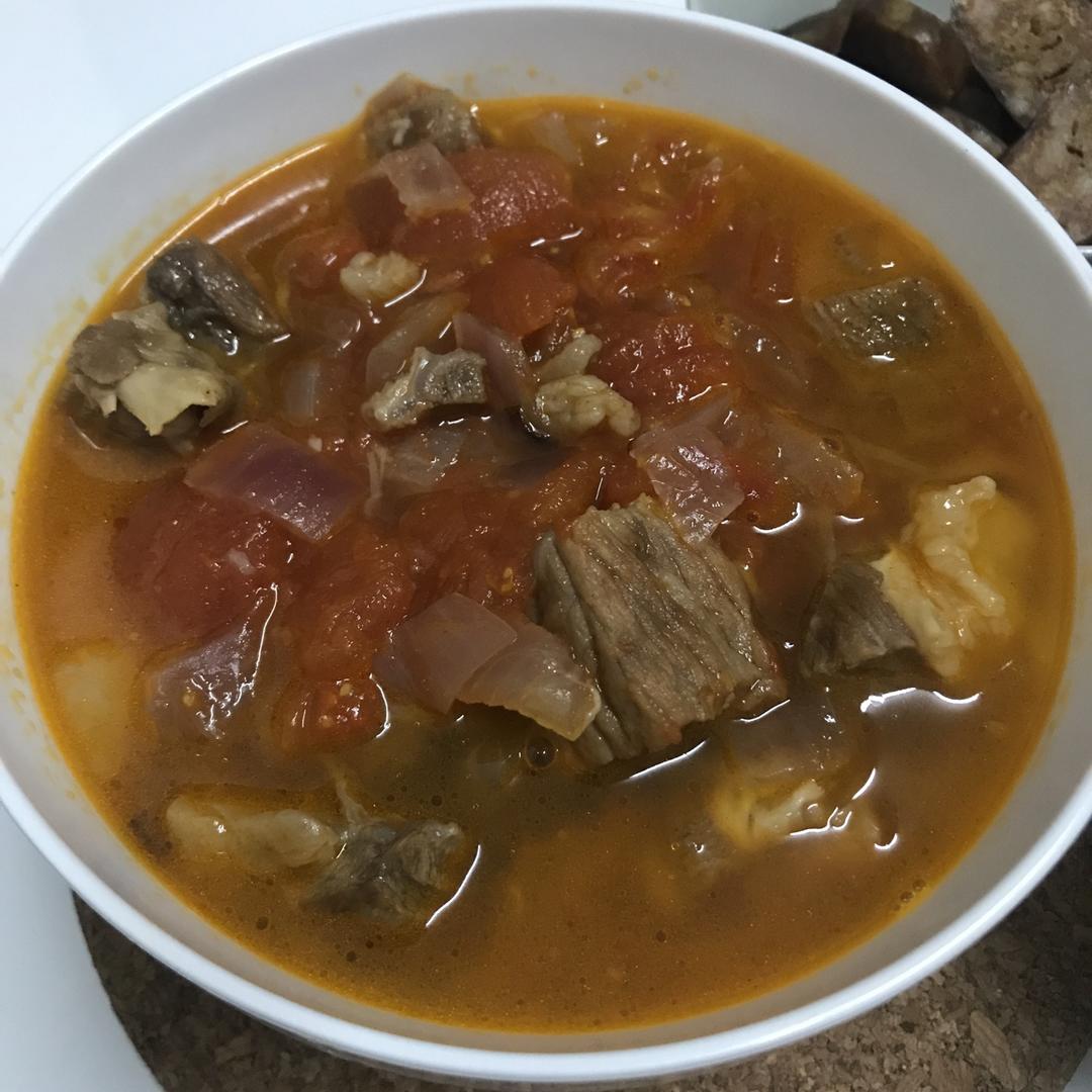 老丁的私房菜-番茄牛腩煲
