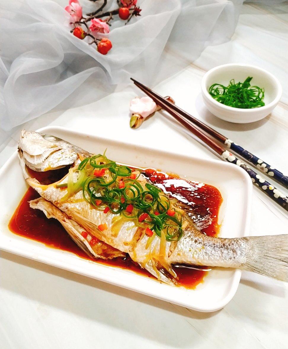 梅0720做的新手家常蒸鱼(附鲜美小秘诀)