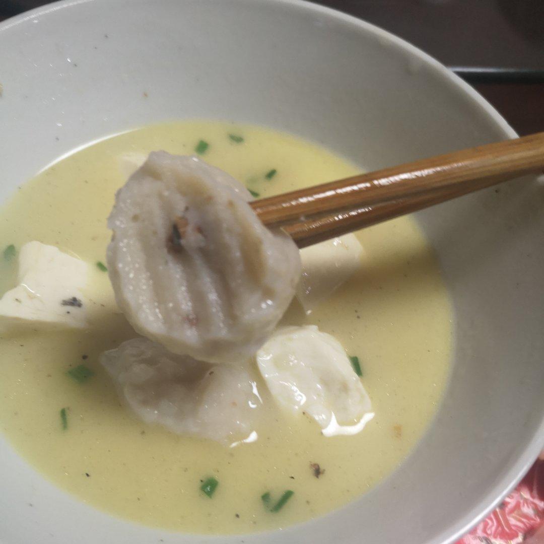 6⃣️自制黑鱼鱼丸，包心鱼丸