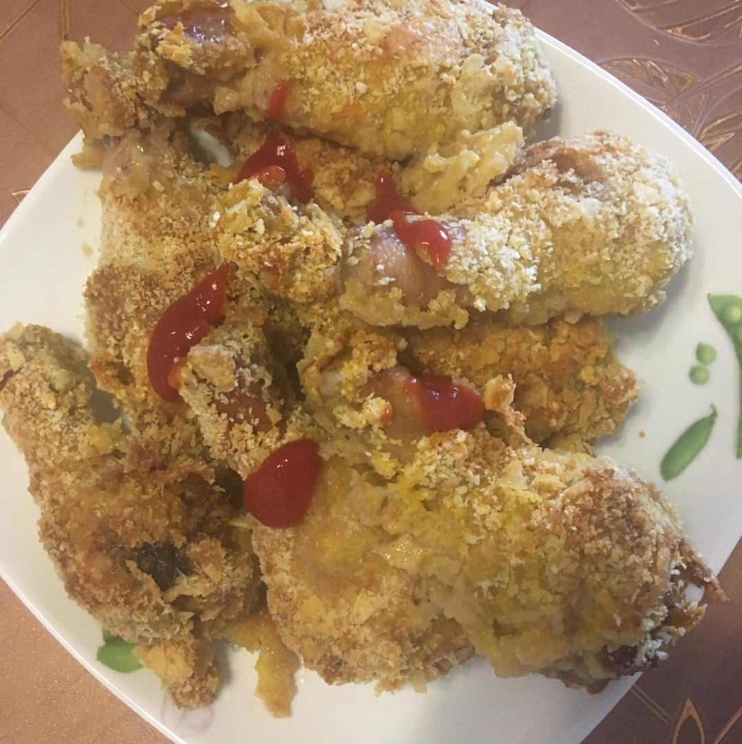 直击KFC脆皮鸡腿