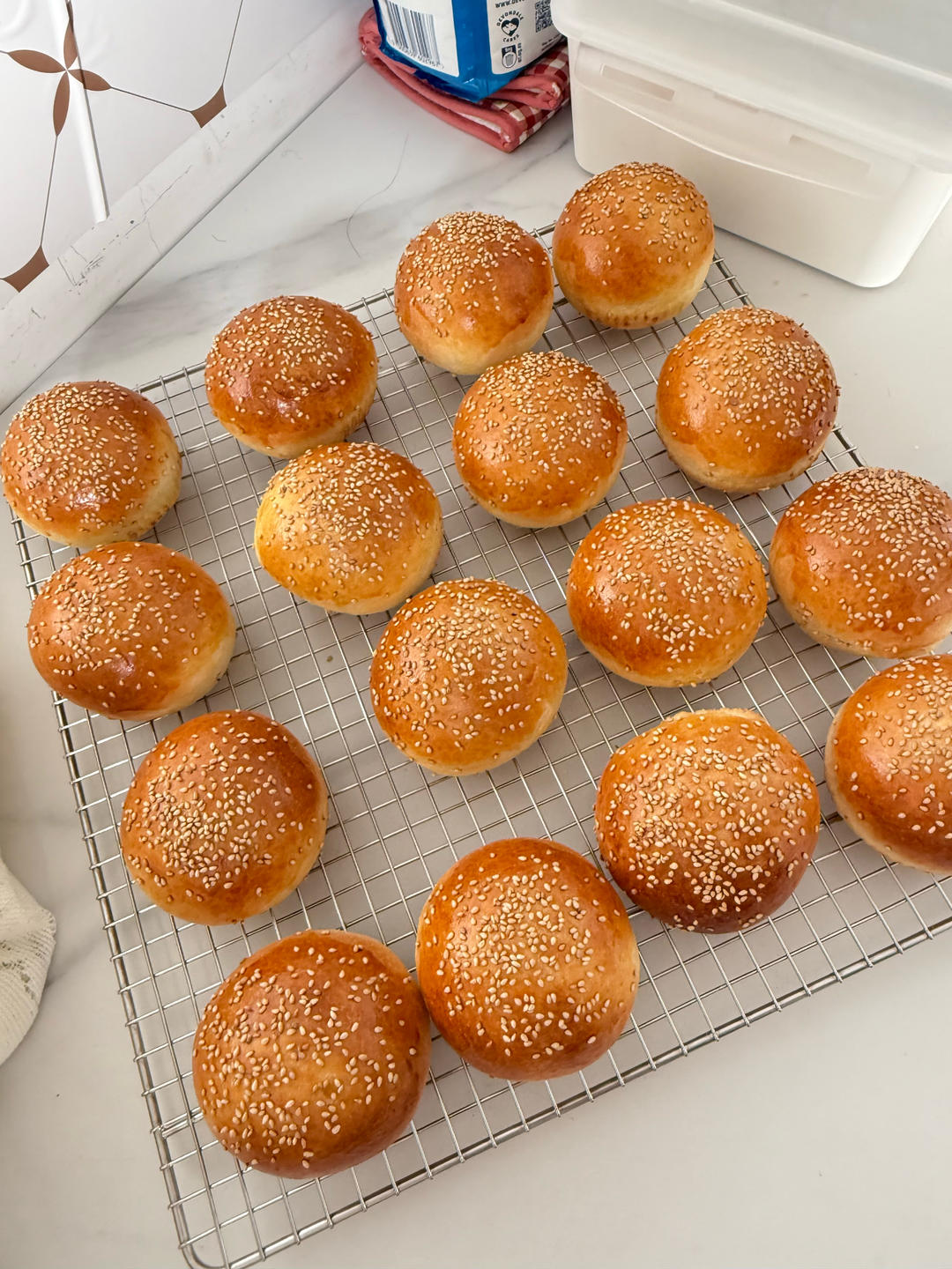 超~级松软的烫种汉堡胚